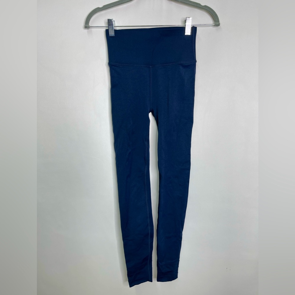 Navy Blue Fabletics SculptKnit Leggings